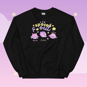 Spaced Out Saturn Sweatshirt | Cute Cosmic Planet Design Katnipp character product