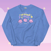 Spaced Out Saturn Sweatshirt | Cute Cosmic Planet Design Katnipp character product