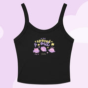 Spaced Out Vest Top | Celestial Kawaii Y2K Design Katnipp character product
