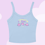 Spaced Out Vest Top | Celestial Kawaii Y2K Design Katnipp character product