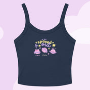 Spaced Out Vest Top | Celestial Kawaii Y2K Design Katnipp character product