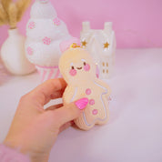 Spice Gingerbread Plush Keychain | Kawaii Gingerbread Bag Charm Katnipp character product