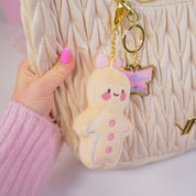 Spice Gingerbread Plush Keychain | Kawaii Gingerbread Bag Charm Katnipp character product