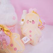 Spice Gingerbread Plush Keychain | Kawaii Gingerbread Bag Charm Katnipp character product