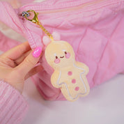 Spice Gingerbread Plush Keychain | Kawaii Gingerbread Bag Charm Katnipp character product