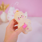 Spice Gingerbread Plush Keychain | Kawaii Gingerbread Bag Charm Katnipp character product