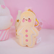 Spice Gingerbread Plush Keychain | Kawaii Gingerbread Bag Charm Katnipp character product