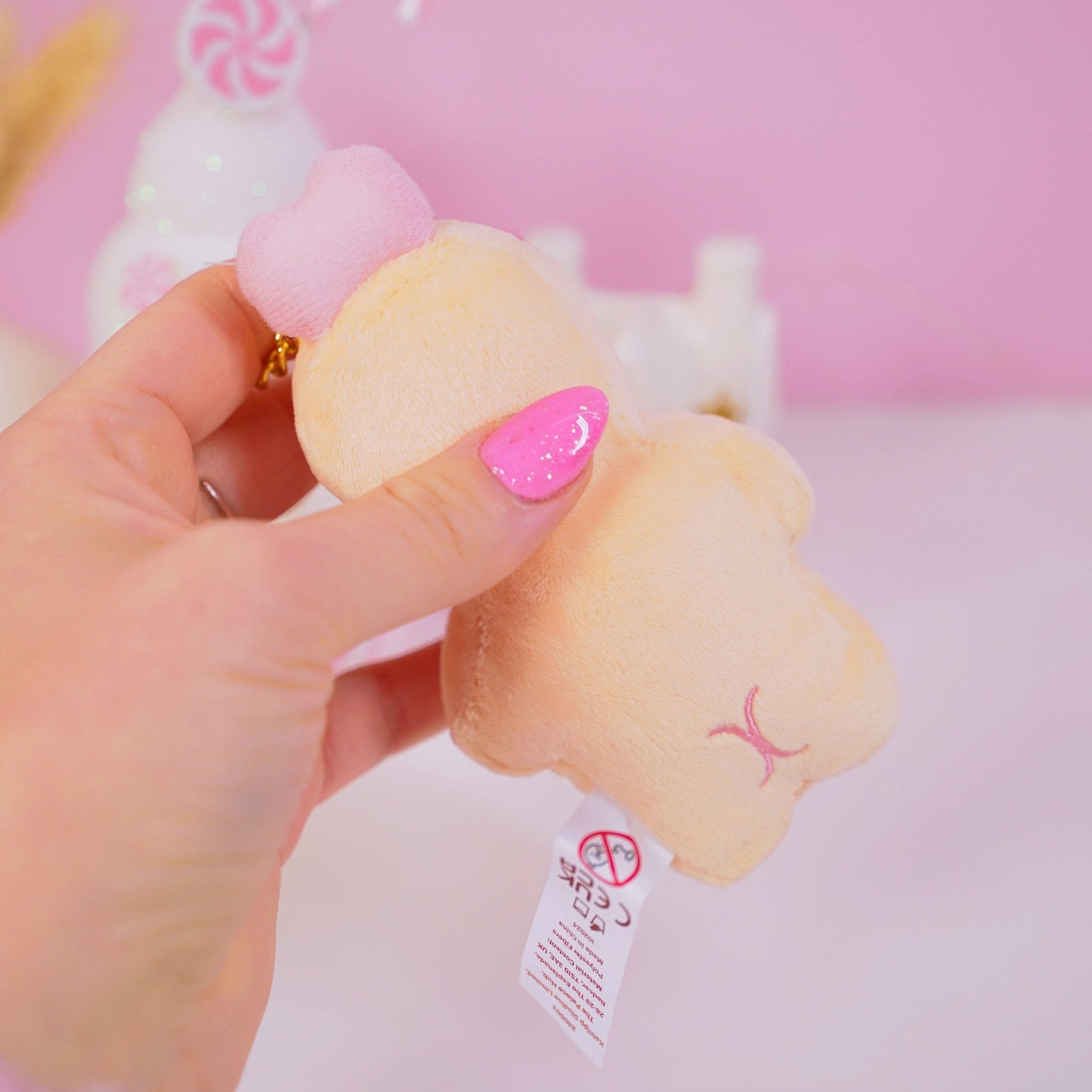 Spice Gingerbread Plush Keychain | Kawaii Gingerbread Bag Charm Katnipp character product