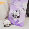 Spooky Halloween Enamel Pin – Vampire Marshie - Cute Kawaii Gothic Lapel Pin - Katnipp Studios