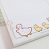 Spring Ducks & Daffodils: A5 Kawaii Lined Letter Paper Notepad - Floral Spring Stationery for Creative Writing and Planning - Katnipp Studios