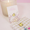 Spring Ducks & Daffodils: Mini Spring Duckling Kawaii Enamel Pin - Katnipp Studios