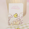 Spring Ducks & Daffodils: Mini Spring Duckling Kawaii Enamel Pin - Katnipp Studios