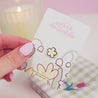 Spring Ducks & Daffodils: Mini White Daisy Kawaii Enamel Pin - Katnipp Studios