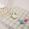 Spring Ducks & Daffodils: Mother Duck Enamel Pin - Katnipp Studios