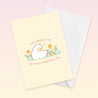 Spring Ducks & Daffodils: Mother's Day Card - Cute Greetings Card - Katnipp Studios