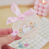 Spring Ducks & Daffodils: Mother's Day Ornament - Adorable Handmade Homeware Gift for Mum - Katnipp Studios