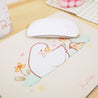 Spring Ducks & Daffodils: Mouse Pad - Adorable Workspace Essential - Katnipp Studios