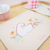 Spring Ducks & Daffodils: Mouse Pad - Adorable Workspace Essential - Katnipp Studios