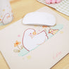 Spring Ducks & Daffodils: Mouse Pad - Adorable Workspace Essential - Katnipp Studios