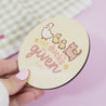 Spring Ducks & Daffodils: Satsuma and Katnipp Ducks Funny Kawaii Coaster - 'No Ducks Given' - Katnipp Studios