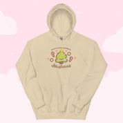 Sprinkle Spruce Christmas Hoodie | Kawaii Christmas Apparel | Festive Winter Clothing Katnipp character product