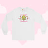 Sprinkle Spruce Kawaii Christmas Long Sleeve Shirt | Cute Christmas Tree Holiday Apparel | Festive Winter Clothing - Katnipp Studios