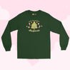 Sprinkle Spruce Kawaii Christmas Long Sleeve Shirt | Cute Christmas Tree Holiday Apparel | Festive Winter Clothing - Katnipp Studios