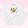 Sprinkle Spruce Kawaii Christmas Sweatshirt | Cute Christmas Tree Holiday Apparel | Cozy Winter Sweater - Katnipp Studios