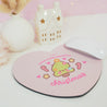 Sprinkle Spruce Mouse Pad | Kawaii Christmas Tree Desk Decor | Festive Pastel Pink Workspace Accessory - Katnipp Studios