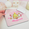 Sprinkle Spruce Mouse Pad | Kawaii Christmas Tree Desk Decor | Festive Pastel Pink Workspace Accessory - Katnipp Studios