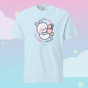 Too Cute to Give a Fluff Premium Heavyweight T-Shirt | Bonbun & Bumblebutt Pastel Tee | Kawaii Spring Bunny & Bee Shirt Katnipp character product