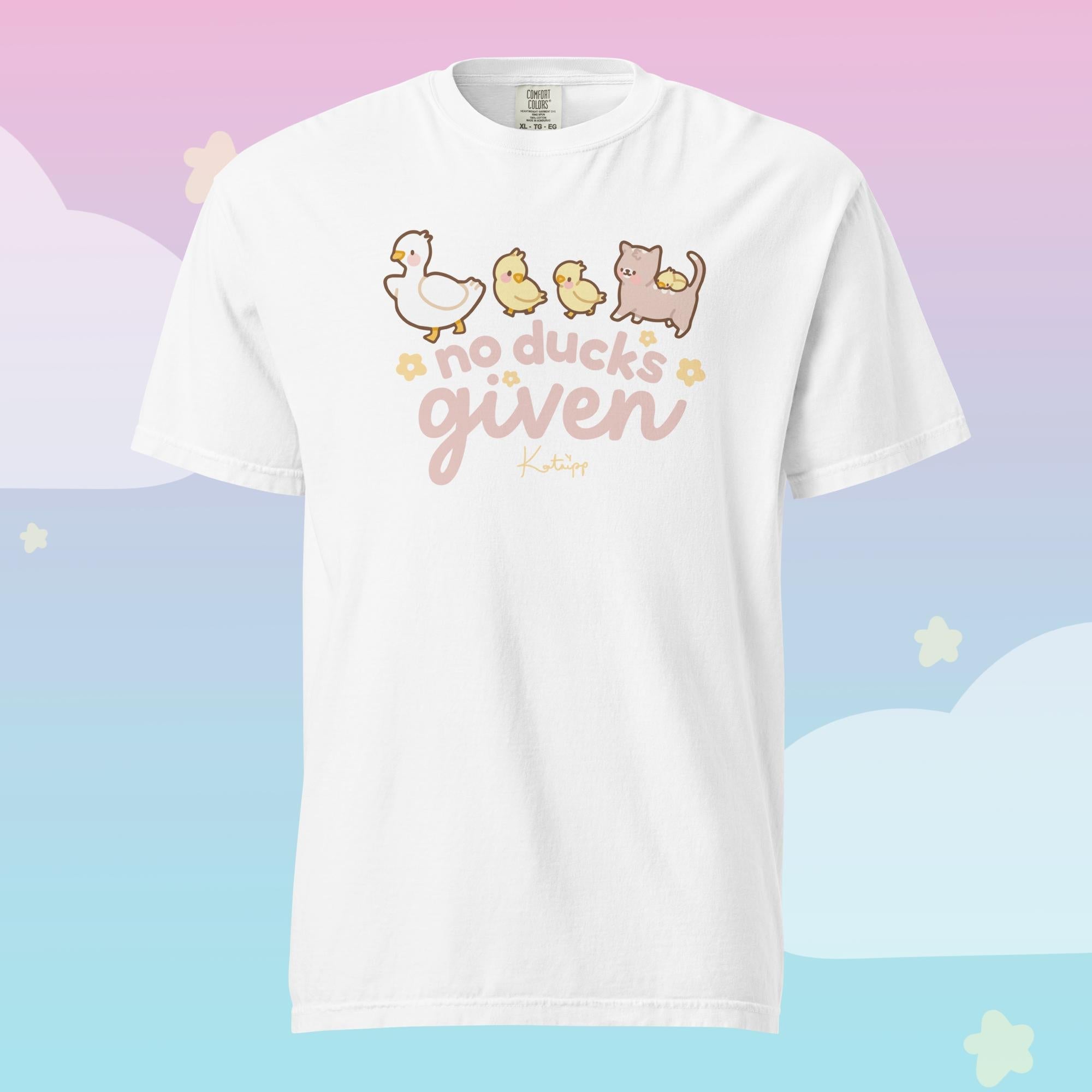 Tuffy & Satsuma Kawaii Animal T-Shirt | Cute Funny Character Graphic Tee Katnipp character product