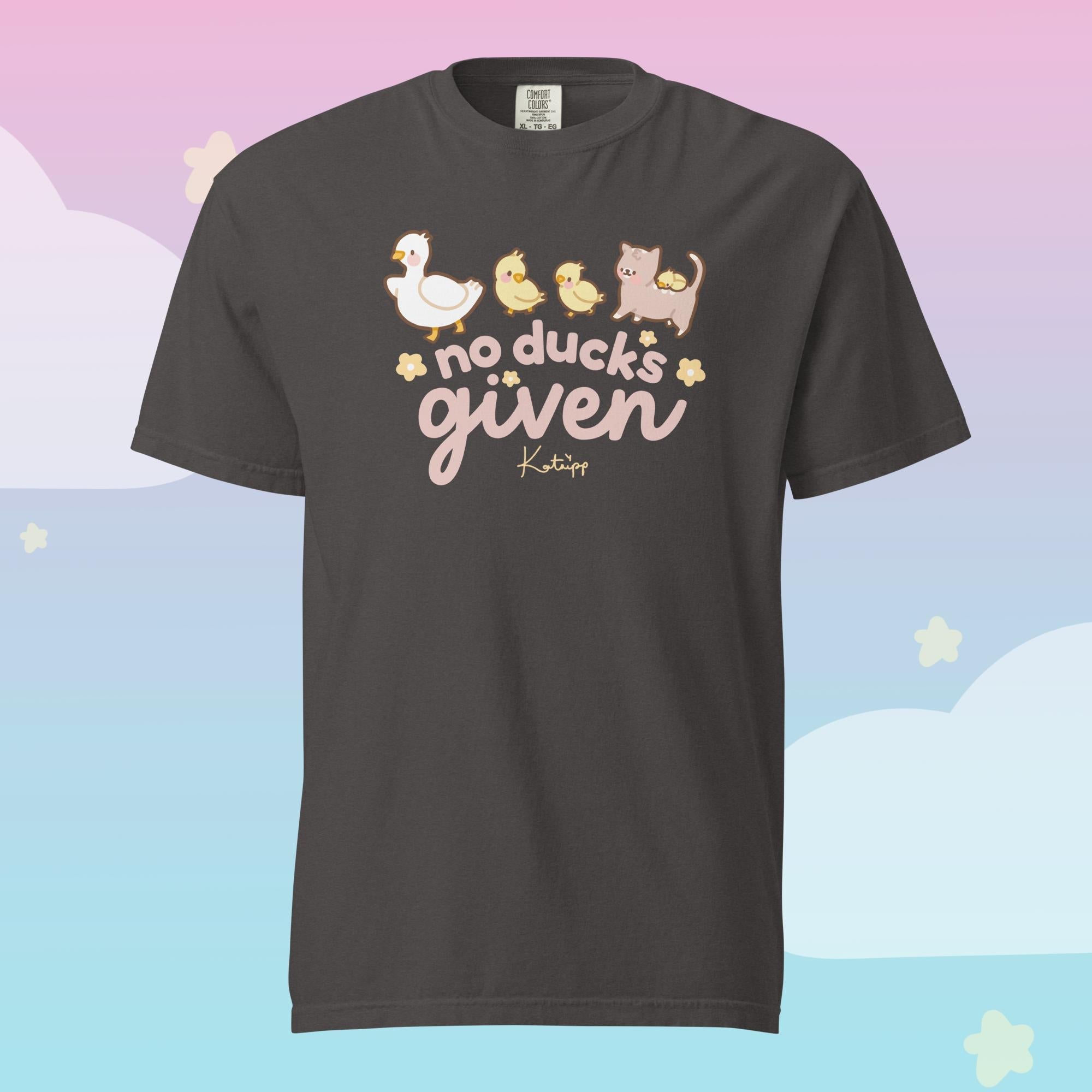 Tuffy & Satsuma Kawaii Animal T-Shirt | Cute Funny Character Graphic Tee Katnipp character product