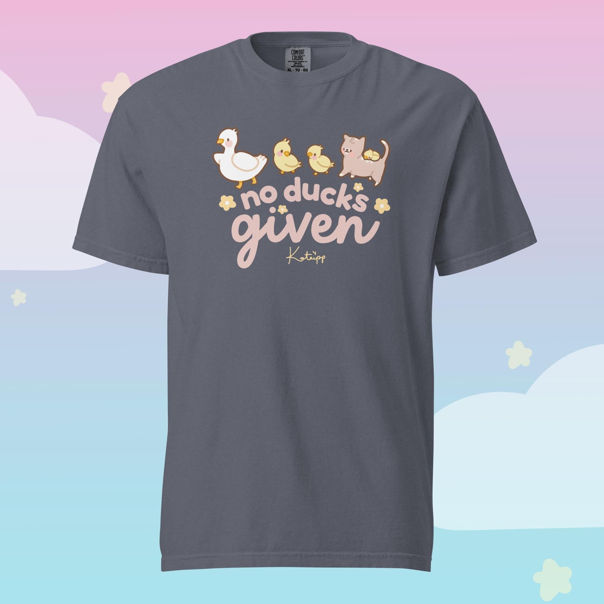 Tuffy & Satsuma Kawaii Animal T-Shirt | Cute Funny Character Graphic Tee Katnipp character product