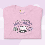 Vampire Marshie & Vampies Vault Friends T-Shirt | Don't Be Ordinary Be Fangtastic Quote | Spooky Cute Gothic Halloween Tee Katnipp character product