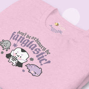 Vampire Marshie & Vampies Vault Friends T-Shirt | Don't Be Ordinary Be Fangtastic Quote | Spooky Cute Gothic Halloween Tee Katnipp character product