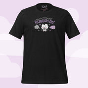 Vampire Marshie & Vampies Vault Friends T-Shirt | Don't Be Ordinary Be Fangtastic Quote | Spooky Cute Gothic Halloween Tee Katnipp character product