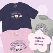 Vampire Marshie & Vampies Vault Friends T-Shirt | Don't Be Ordinary Be Fangtastic Quote | Spooky Cute Gothic Halloween Tee Katnipp character product