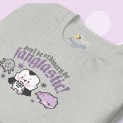 Vampire Marshie & Vampies Vault Friends T-Shirt | Don't Be Ordinary Be Fangtastic Quote | Spooky Cute Gothic Halloween Tee Katnipp character product