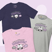 Vampire Marshie & Vampies Vault Friends T-Shirt | Don't Be Ordinary Be Fangtastic Quote | Spooky Cute Gothic Halloween Tee Katnipp character product