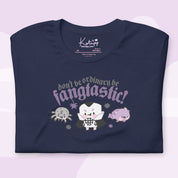 Vampire Marshie & Vampies Vault Friends T-Shirt | Don't Be Ordinary Be Fangtastic Quote | Spooky Cute Gothic Halloween Tee Katnipp character product