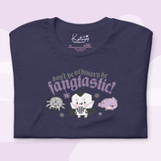 Vampire Marshie & Vampies Vault Friends T-Shirt | Don't Be Ordinary Be Fangtastic Quote | Spooky Cute Gothic Halloween Tee Katnipp character product
