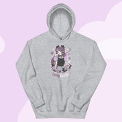 Violet the Vampire Sweatshirt | Fangtastic Gothic Halloween Hoodie | Spooky Cute Kawaii Apparel Katnipp character product