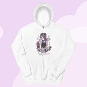 Violet the Vampire Sweatshirt | Fangtastic Gothic Halloween Hoodie | Spooky Cute Kawaii Apparel Katnipp character product
