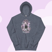 Violet the Vampire Sweatshirt | Fangtastic Gothic Halloween Hoodie | Spooky Cute Kawaii Apparel Katnipp character product