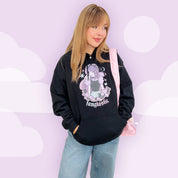 Violet the Vampire Sweatshirt | Fangtastic Gothic Halloween Hoodie | Spooky Cute Kawaii Apparel Katnipp character product