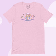 Wanderful Day Kawaii Halloween T-Shirt | Pastel Witch Graphic Tee | Cute Spooky Season Apparel Katnipp character product