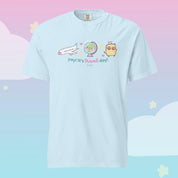 Yay! It’s Travel Day! Premium Heavyweight T-Shirt | Kawaii Airport Tee | Wanderlust Graphic Shirt | Katnipp Travel Apparel Katnipp character product