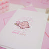 You're A Stinky Poo Funny Kawaii Valentines Card - GC002 - Katnipp Studios