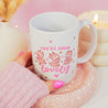 You're Snow Lovely Christmas Ceramic Mug | Kawaii Reindeer Design | Festive Cinnamon Reindeer Holiday Coffee & Hot Chocolate Mug - Katnipp Studios